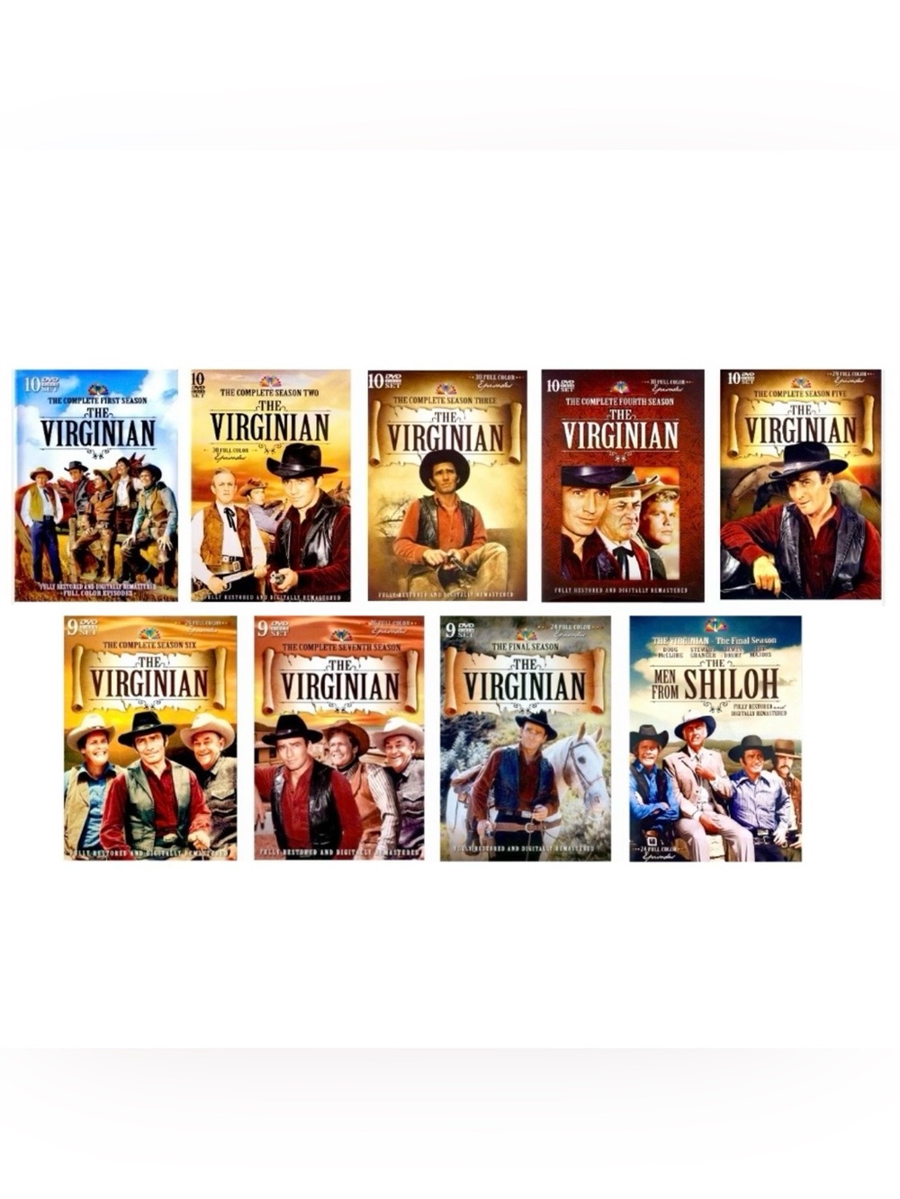 The Virginian: The Complete Series (DVD, 1970, 89-Disc Set)